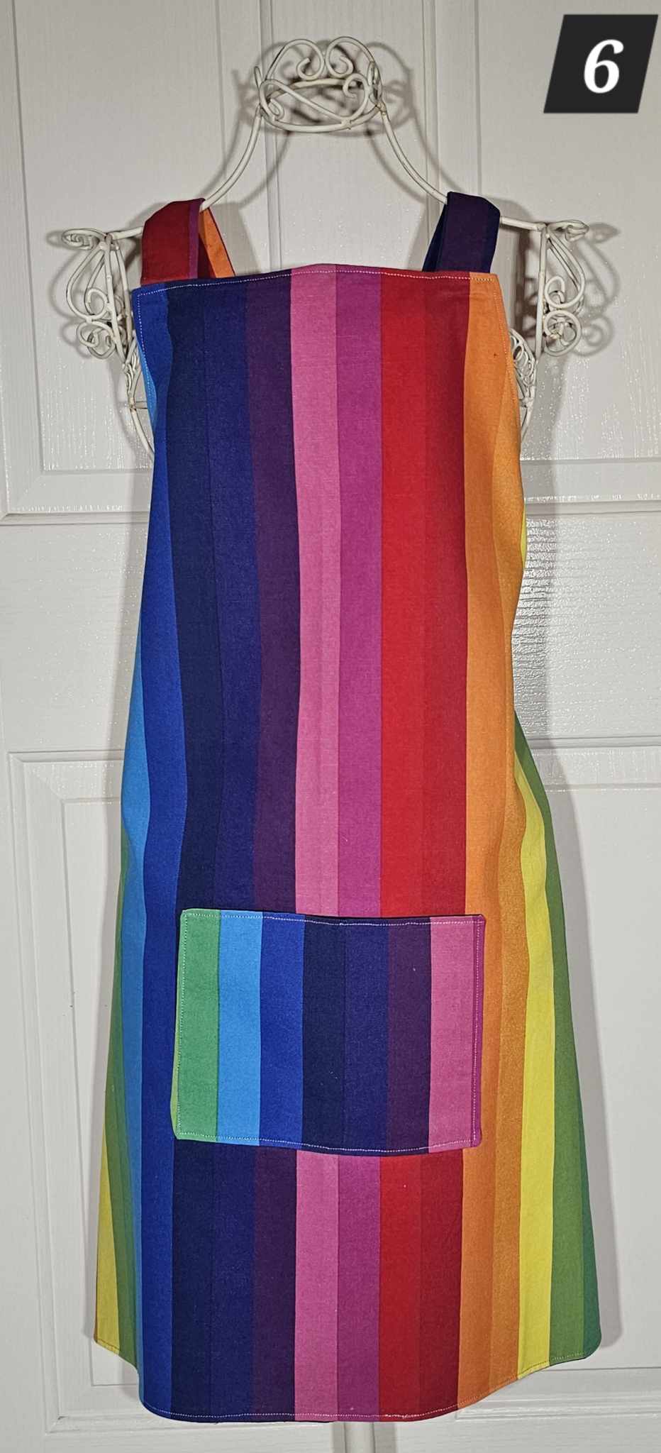 Rainbow apron